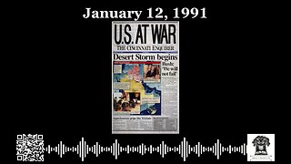 #OnThisDay January 12, 1991: War Authorization Vote