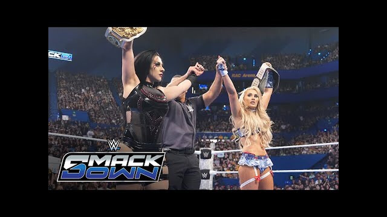 Tiffany Stratton and Stephanie Vaquer team up for epic tag team win SmackDown, Oct. 10, 2025
