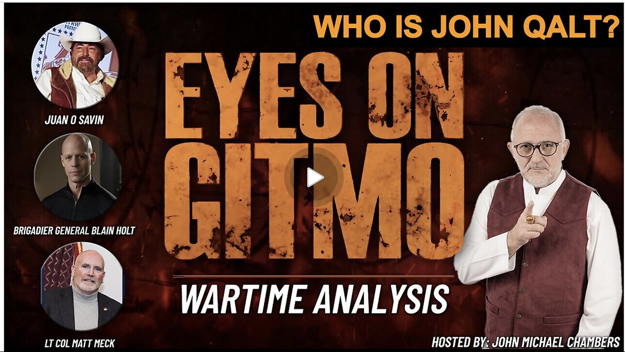 JMC W/ Eyes on Gitmo | Military Insiders Reveal the Coming Tribunals & Threats to the Homeland