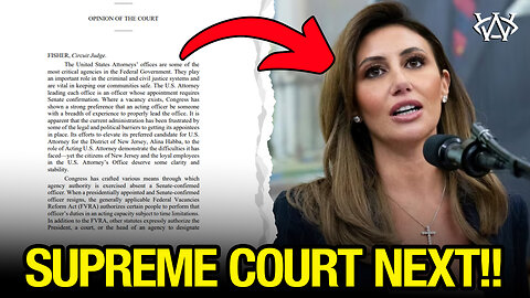 Alina Habba DISQUALIFIED as U.S. Prosecutor!!