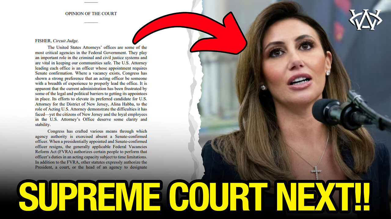 Alina Habba DISQUALIFIED as U.S. Prosecutor!!