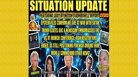 SG Anon. Juan O Savin ~ Situation Update 2/18/26 ~ Restored Republic > Judy Byington- Q+ White Hats