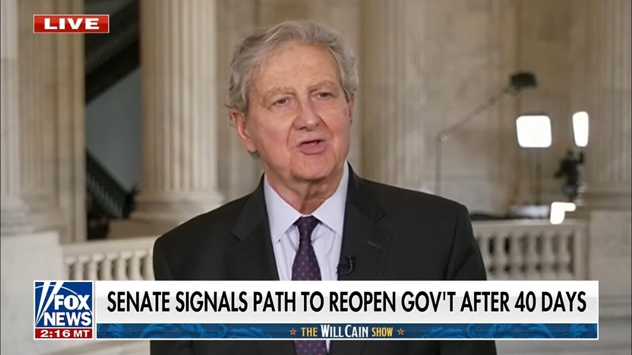 Sen Kennedy: Schumer CHOSE This Shutdown!