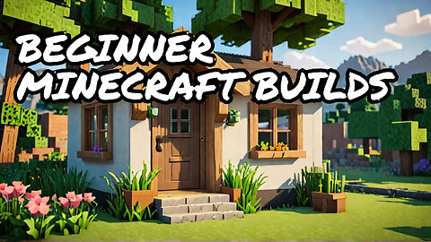 MINECRAFT Starter Houses Made EASY For Beginners!