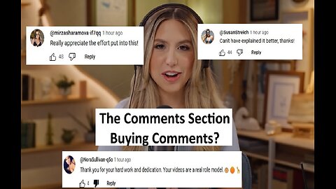 The Comments Section buying bots and comments? I examine shady accounts