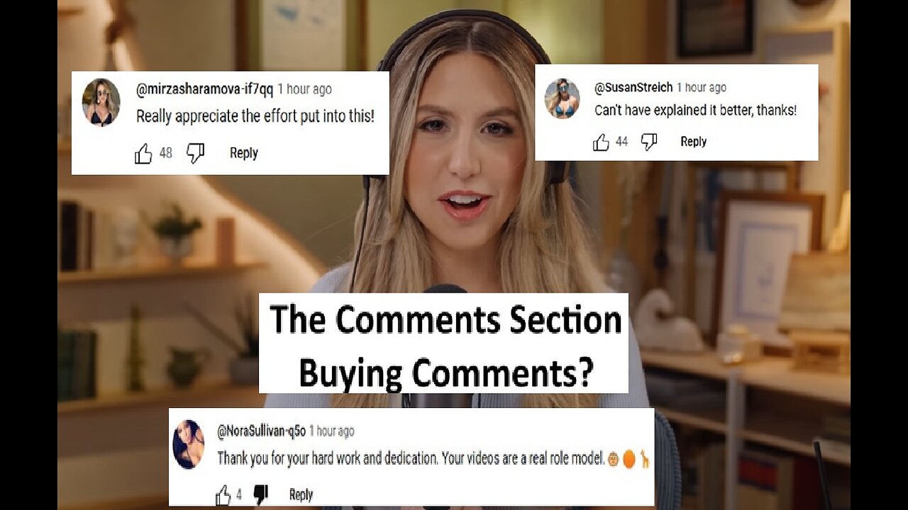The Comments Section buying bots and comments? I examine shady accounts