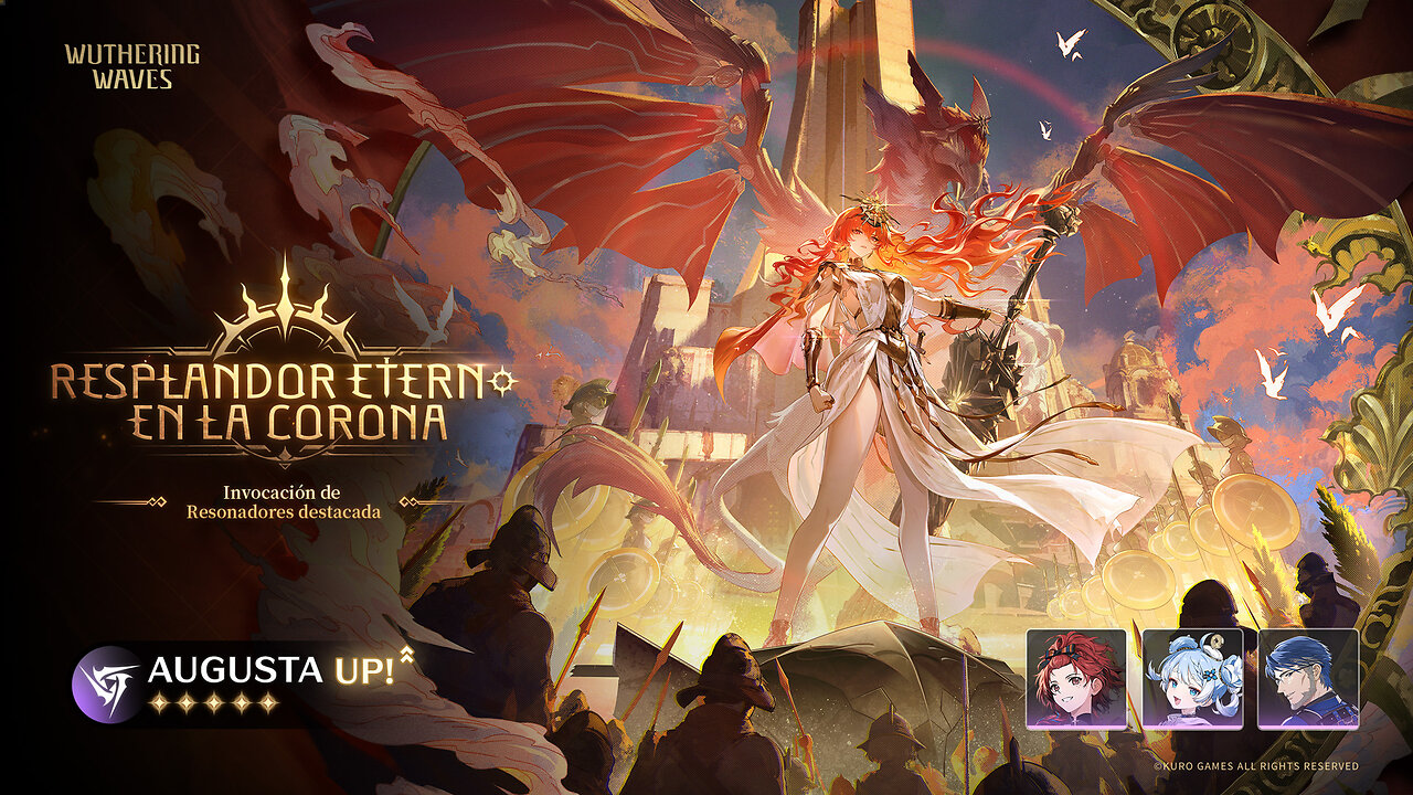 Wuthering Waves Version 2.6 By Sun's Scourge, By Moon's Revelation BannerGameplay Augusta