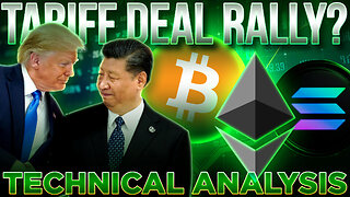 Tariff Deal Rally?🔥Crypto Technical Analysis w/ ‪@DataDash‬