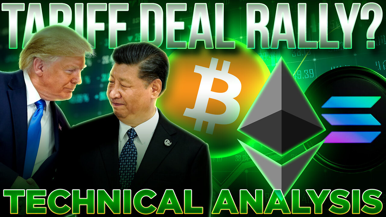 Tariff Deal Rally?🔥Crypto Technical Analysis w/ ‪@DataDash‬