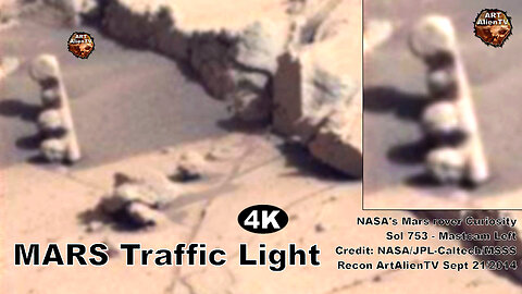 MARS Traffic Light Object - New 4K Images.