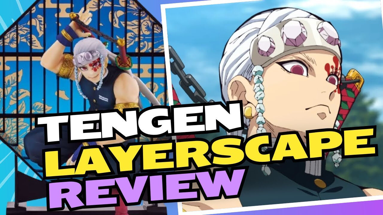 Demon Slayer - Tengen Uzui Bandai Layer Scape Figure Review