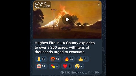 News Shorts: Hughes Fire in LA