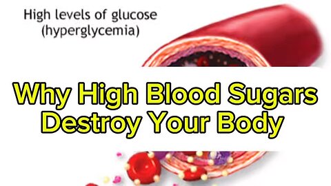 Why elevated blood sugars are so damaging to your body