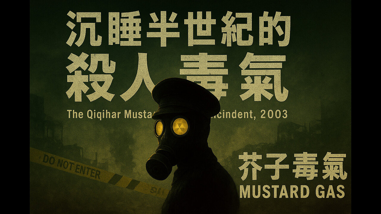 齊齊哈爾8·4毒氣事件：沉睡半世紀的殺人毒氣｜The Deadly Secret Buried Since WWII