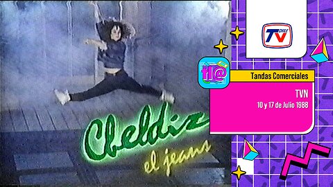Tandas Comerciales TVN (10 y 17 de Julio 1988)