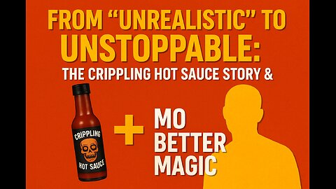 From “Unrealistic” to Unstoppable: The Crippling Hot Sauce Story & Mo Better Magic