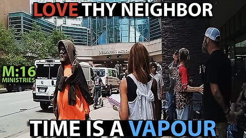 Street Preaching | Homeless Outreach | Downtown Indy | Spot Where Mass Shooting Happened July 5th