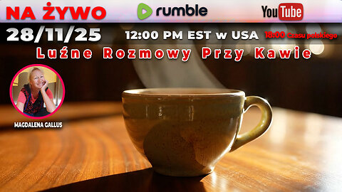 Luźne rozmowy przy kawie z dr Magdaleną Gallus | Odpowiadamy na Wasze pytania o zdrowie!