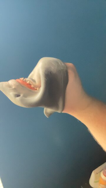 I tried to turn his frown upside down