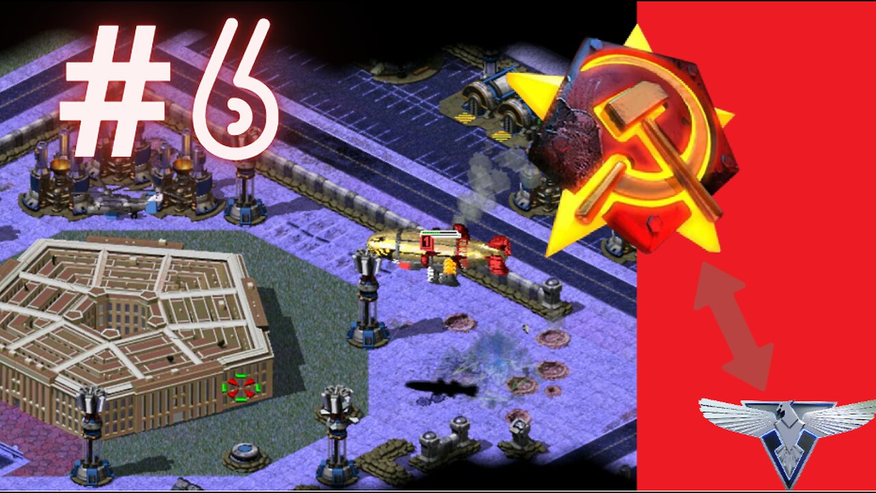 Red Alert 2 - Soviet's Flipped Mission - Part 6: Liberty - Walkthrough - Gameplay: Kirov Reporting