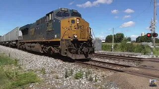 The Incredible CSX I018 & M224 Train Events
