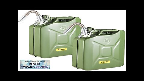 VEVOR Jerry Fuel Can 5.3 Gallon / 20 L Portable Jerry Gas Review