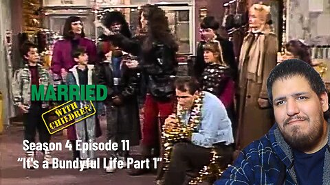 Married With Children | Season 4 Episode 11 | "It's a Bundyful Life Part 1" | TV Show Reaction