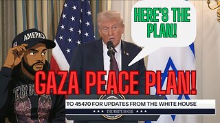 TRUMP GIVES DETAILS ON GAZA PLAN!
