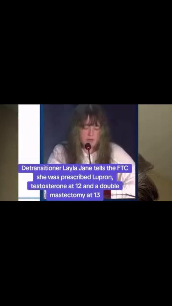 Detransitioner Testifies of Her Heart Wrenching Story 😭