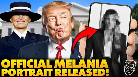 Internet on FIRE as Melania Reveals STUNNING Official Portrait With Dark, Secret Meaning 🔥