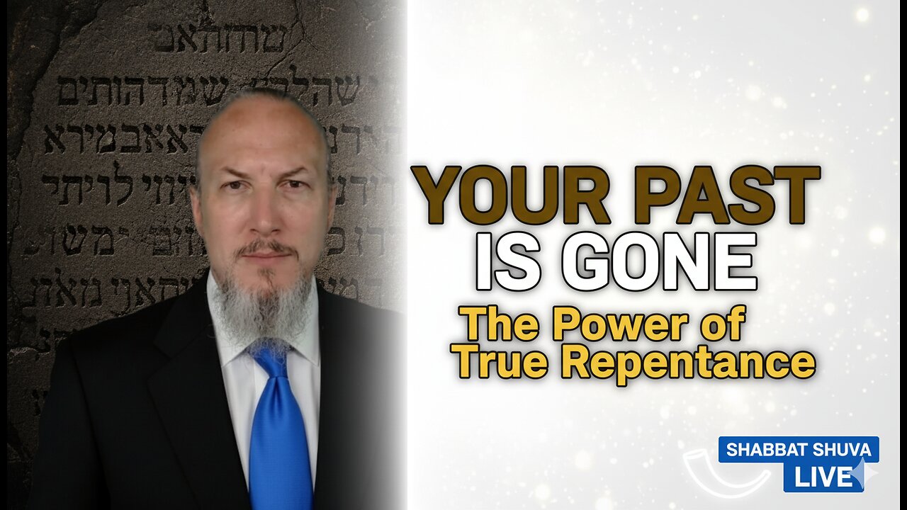 Your Past is GONE: The Power of True Repentance | Shabbat Shuva Live