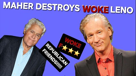 Maher DESTROYS WOKE Leno: we can have friends outside of politics