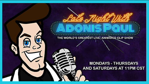 Late Night with Adonis Paul - Splatterday - 11/29/2025