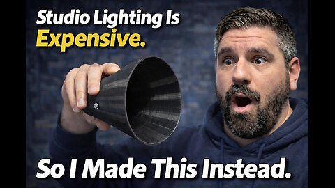 Studio Lighting Is Expensive. So I Made This Instead.