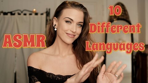 ASMR Gina Carla ❤️ I LOVE YOU! 10 Different Languages!