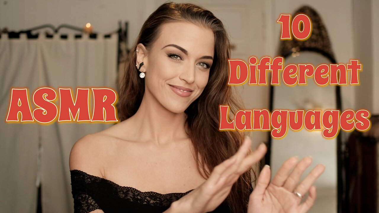 ASMR Gina Carla ❤️ I LOVE YOU! 10 Different Languages!