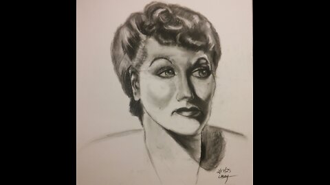 02-17-25 1-Hour Portrait Charcoal Drawing