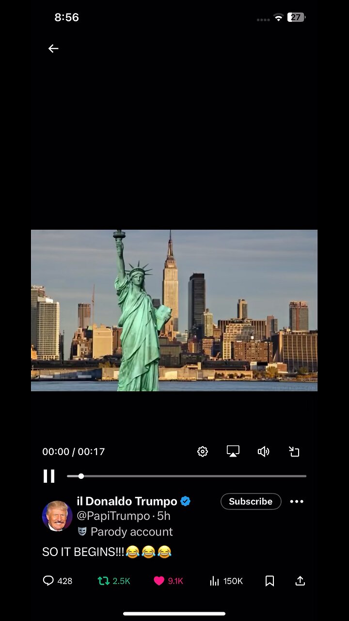 il Donaldo Trumpo 04/11/2025New York