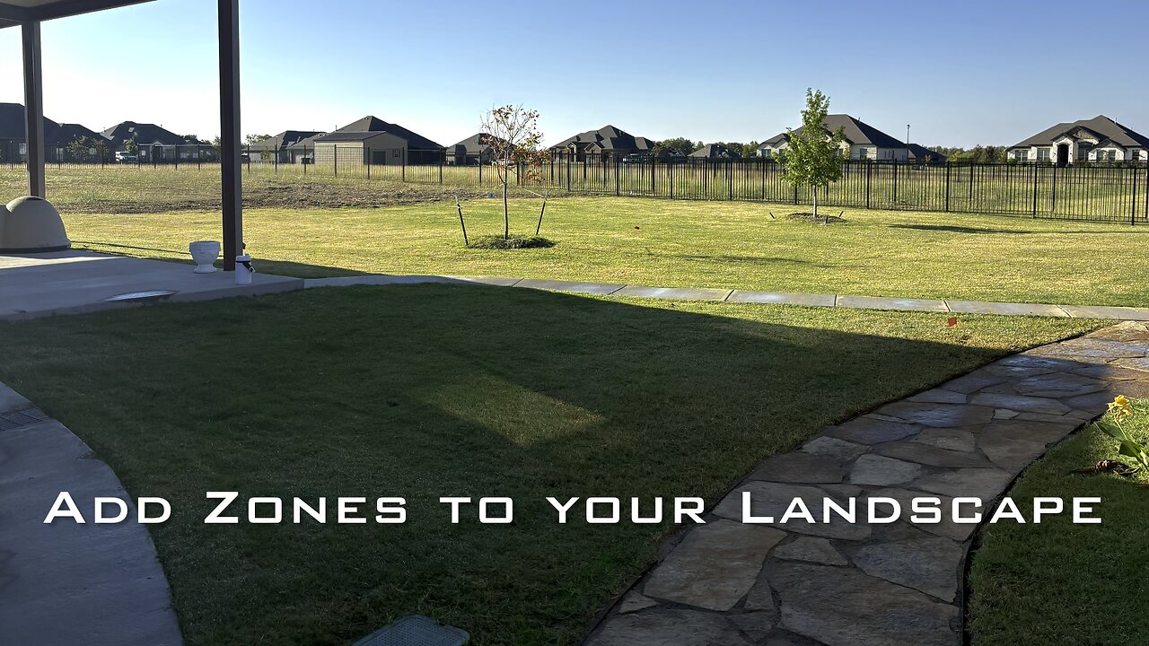 CSI - Water new areas of your landscape