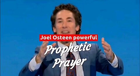 Powerful Prophetic Prayer from Joel Osteen in Houston, Texas that will bless you