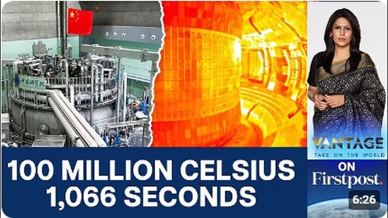 China’s Artificial Sun Creates Nuclear Fusion World Record