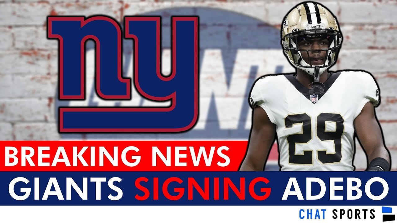 🚨 Paulson Adebo Signing With New York Giants In NFL Free Agency | NY Giants News