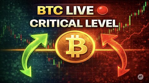 LIVE: Bitcoin at a Critical Level – BTC Chart Analysis