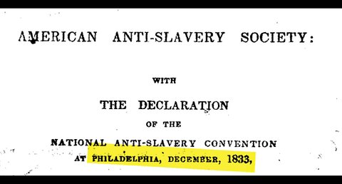 FIRST EVER ANTI SLAVERY TREATY