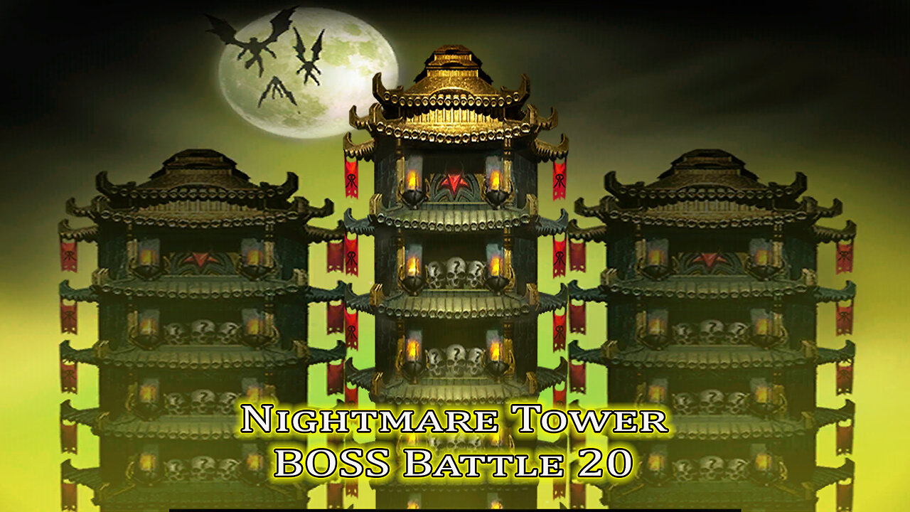 MK Mobile. Nightmare Tower BOSS Battle 20