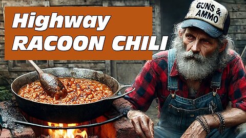 Highway Raccoon Chili – Ditchman Joe’s Roadkill Cookin’ Ep. 1