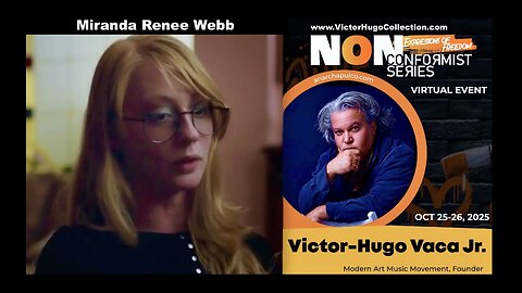 Victor Hugo Live With Miranda Renee Webb NonConformist Series Expressions Of Freedom