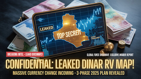 ⚡CONFIDENTIAL Leaked Iraqi Dinar RV Map Shows Massive Currency Change Incoming 💥💥 Today IQD News!