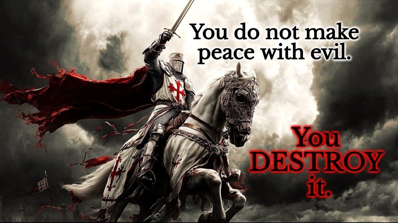 You Do Not Make Peace With Evil. You Destroy It.