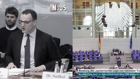 Jens Spahn lies incredibly brazenly during the Corona Enquette Commission in the German Bundestag